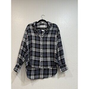 Frank & Eileen Plaid Button Down women Size Xs